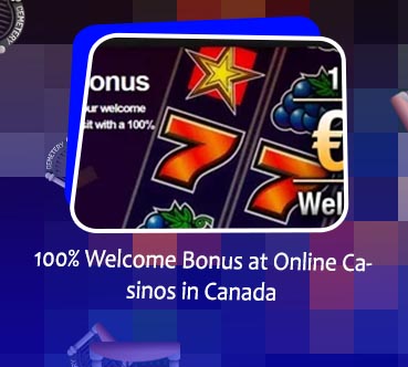 Online casino 100 welcome bonus