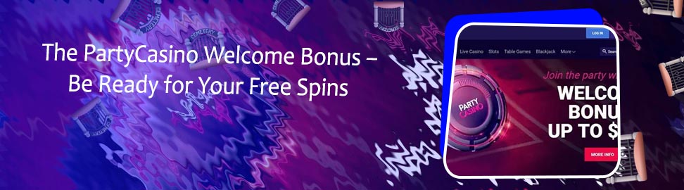 Partycasino 120 free spins